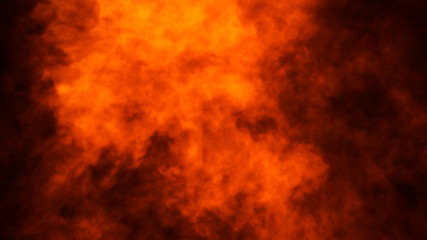 Texture of burn fire . Flames on isolated black background. Texture for flyer,card