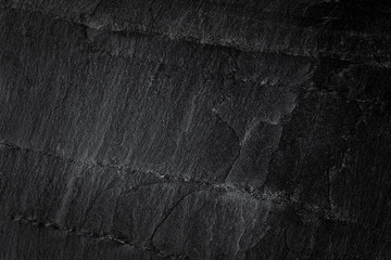 Dark grey black slate background or natural stone texture.