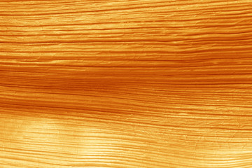 Naklejka premium Surface of leaf gold color for textured background.