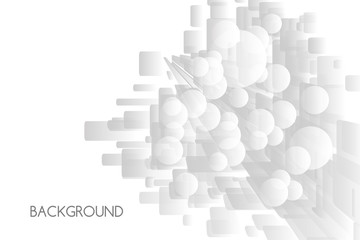 Fototapeta premium Light abstract background. Background for poster or banner. Circle background for your design.