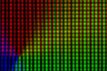 Obraz premium LED lights from LED computer monitor screen display panel for graphic website template. electricity or technology design.