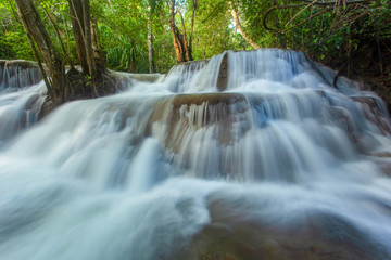 Huai Mae Khamin waterfall, Kanchanaburi, Thailand