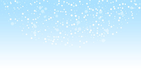 Magic stars random Christmas background. Subtle fl