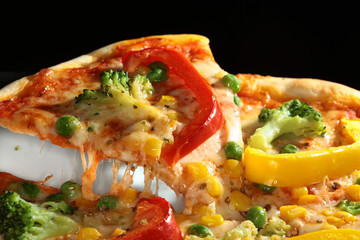 appetizing pizza