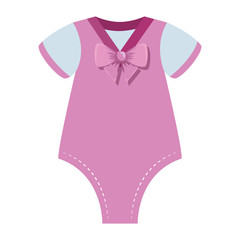 cute baby girl clothes icon