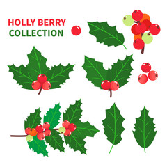 holly berry christmas collection