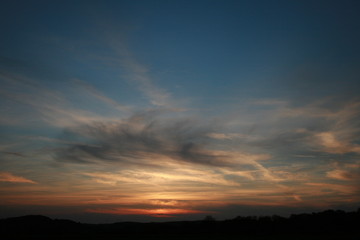 Fototapeta na wymiar Sonnenuntergang