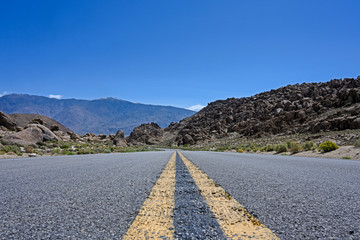 Traveling in South California around Lone Pines. 