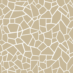 Stone seamless texture. Stone overlay texture. Mosaic tracery texture. Design background. Vector illustration.