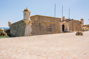 Medieval Forte de Bandeira in Lagos Portugal