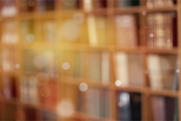 Blurred Library background