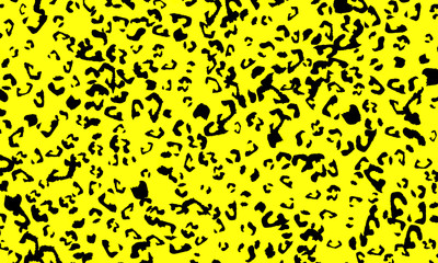 Leopard print design. Animal skin pattern.