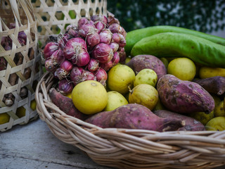 thai homegrown vegetable