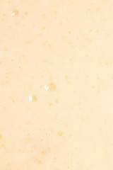 White dough as an abstract background