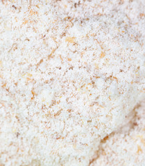White dough as an abstract background