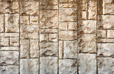 Ceramic tile wall stone texture as background