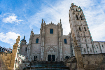 Fototapeta premium Cathedral of Segovia in Castilla y Leon