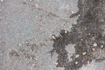 Texture of cracked asphalt
