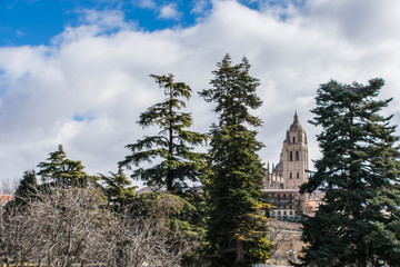 Cathedral of Segovia in Castilla y Leon