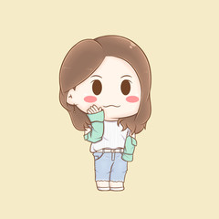 Cartoon Girl 