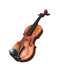 Fototapeta na wymiar violin isolated on white