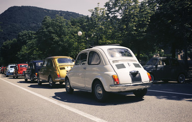 retro cars exhibition