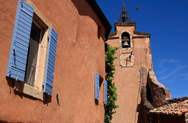 Fototapeta premium Maison et église provencales