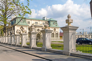 Fototapeta na wymiar Palace in Rzeszów