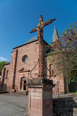 Villecomtal, église