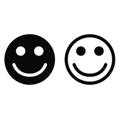 Smile icon. Happy face symbol.Smile icon for your web design.