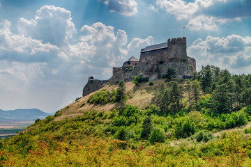 Castle of Boldogko in Hungary in Europe