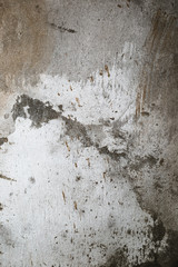 Wall background after plaster with cement-sand mortar
