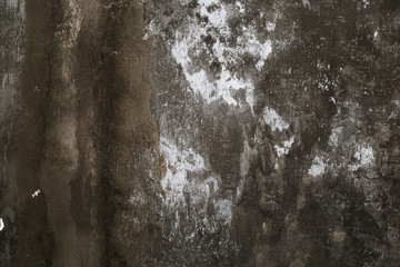 Wall background after plaster with cement-sand mortar