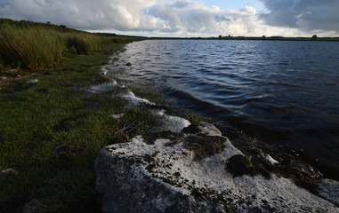 Dozmary Pool Bodmin Moor Cornwall where in Arthurian Legend Excalibur was cast