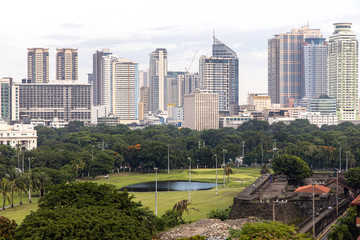 Obraz premium Manila cityscape from Intramuros