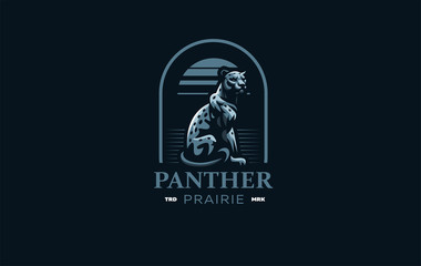 The image of a coguar or panter.