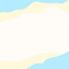 Summer Beach Banner Concept Background