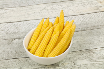 Pickled baby corn