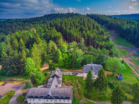 Mansion in Altenberg in Saxony on the ski slope
