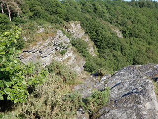 Site de la Roche d'Oëtre - St Philbert sur Orne- Rouvre, Orne, Normandie, France