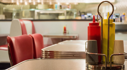 interior of a restaurant