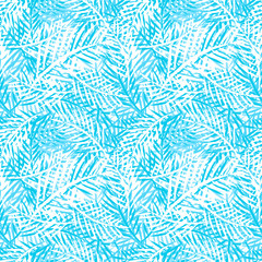 Palm Branch Seamless pattern background