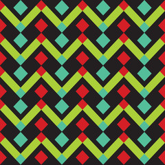Colorful Mexican texture or pattern Seamless. Vector illustration.