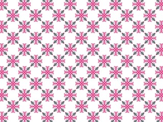 seamless pattern with flowers