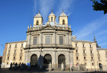 Fototapeta na wymiar Basilica of Saint Francisco in Madrid, Spain