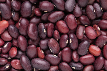 Beans texture close up for background