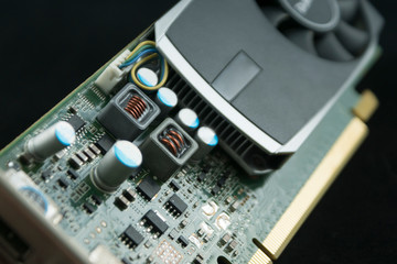 Fototapeta premium VGA card Computer for Bit Coin