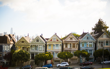 San Franciso&acute;s painted ladies