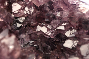 Amethyst mineral stone rock gem purple quartz stone specimen