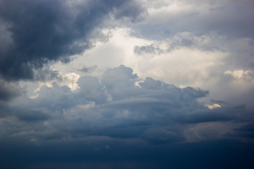 sky with clouds